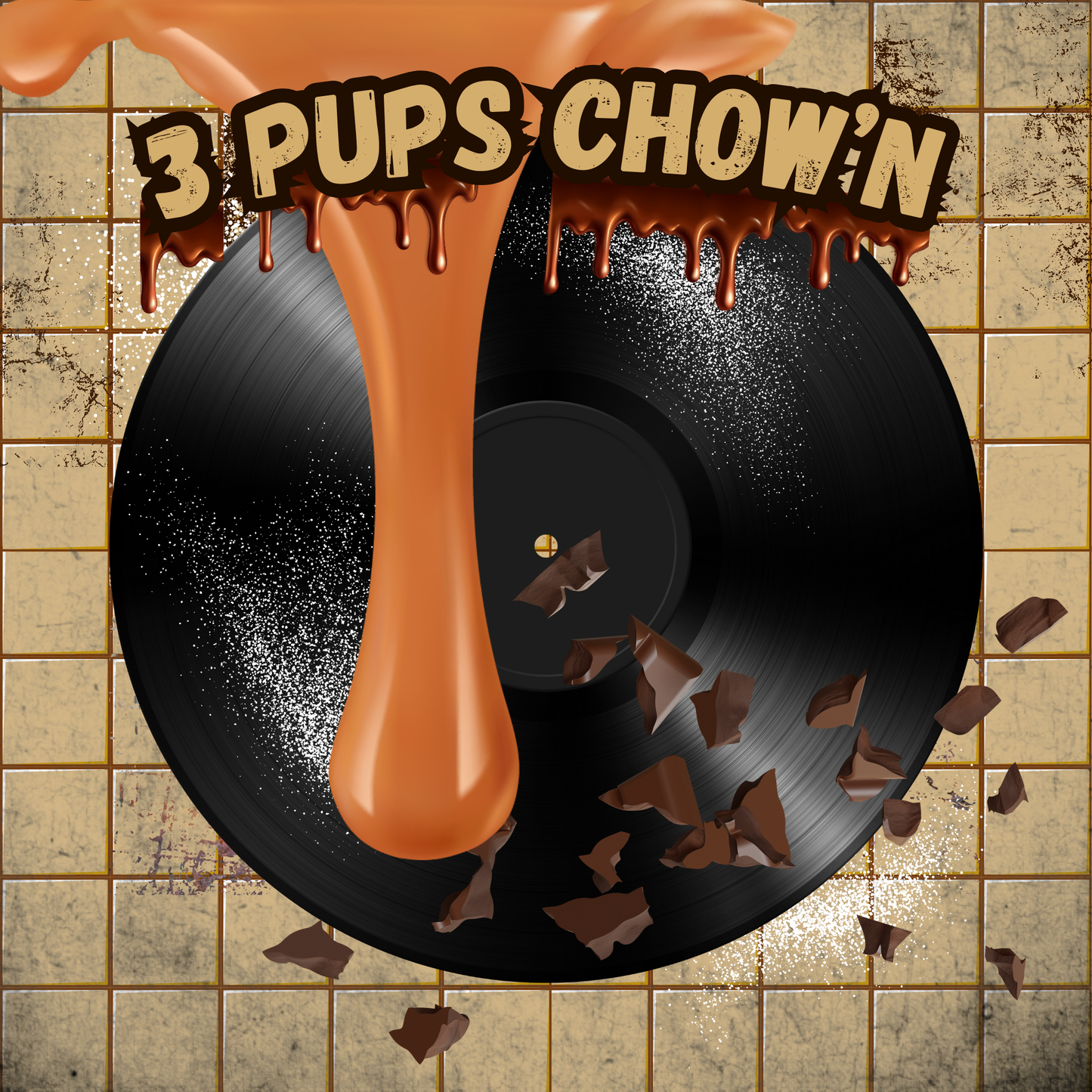 3 Pups Chow'n