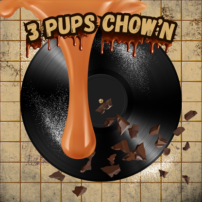 3 Pups Chow'n